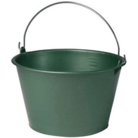 EDA Seau, 15,5 litres, plastique, noir