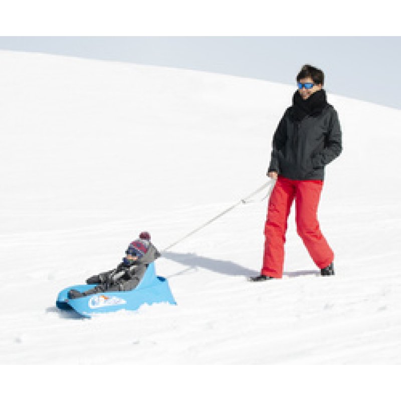 EDA Luge pour tout-petits Bobee Bob, plastique, bleu