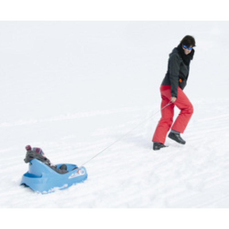 EDA Luge pour tout-petits Bobee Bob, plastique, bleu