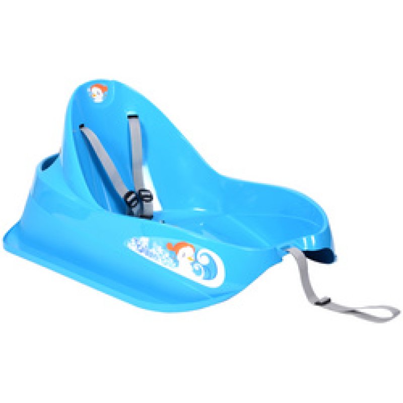 EDA Luge pour tout-petits Bobee Bob, plastique, bleu