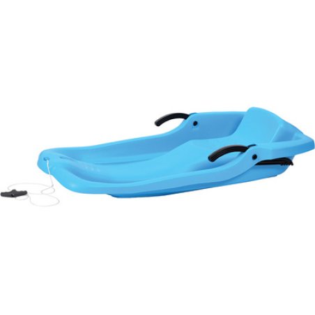 EDA Luge, plastique, 1 personne, rouge