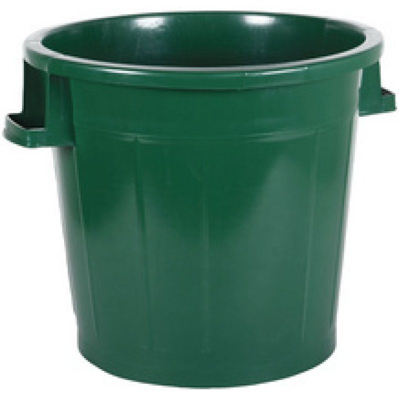 EDA Couvercle pour poubelle de 50 litres, vert