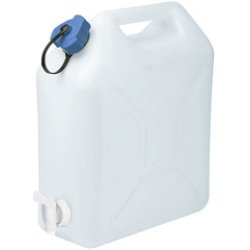 EDA Jerrican alimentaire Extra Fort, 15 litres, blanc