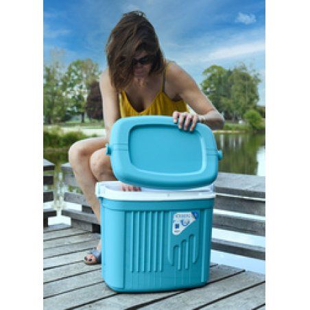 EDA Glacière ICEBERG, 32 litres, gris/vert