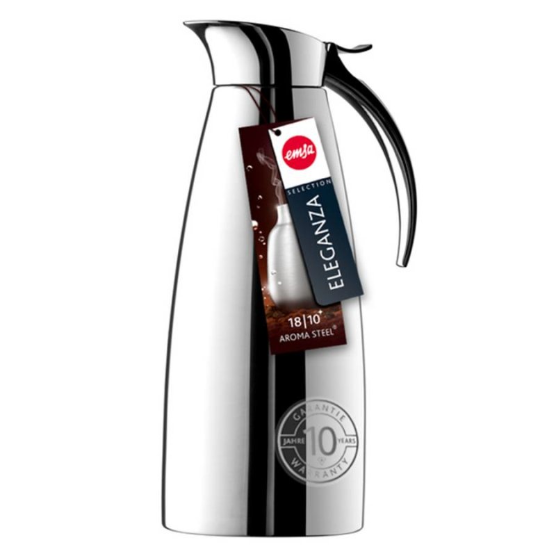 emsa Pichet isotherme ELEGANZA, 0,6 L, acier inoxydable