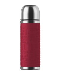 emsa Bouteille isotherme SENATOR, 0,50 l, manchette rouge