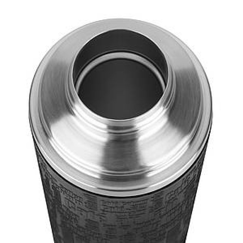 emsa Bouteille isotherme SENATOR, 1 litre, manchette noir