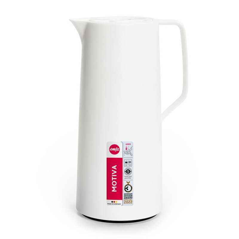 emsa Pichet isotherme MOTIVA, 1,0 litre, blanc