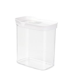 EMSA Optima Rectangular Container 1.6 L Transparent, White 1 pc(s)