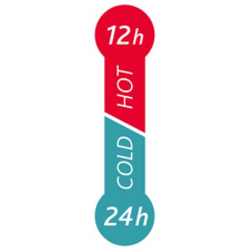 emsa Bouteille isotherme BLUDROP, 0,7 litre, aqua-blue