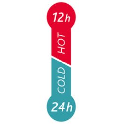 emsa Bouteille isotherme BLUDROP, 0,7 litre, corail