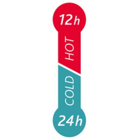 emsa Bouteille isotherme BLUDROP, 0,7 litre, corail