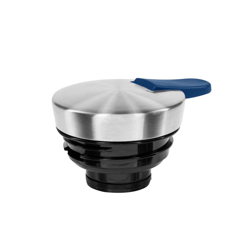 EMSA Soft Grip Théière simple 1000 ml Bleu, Acier inoxydable