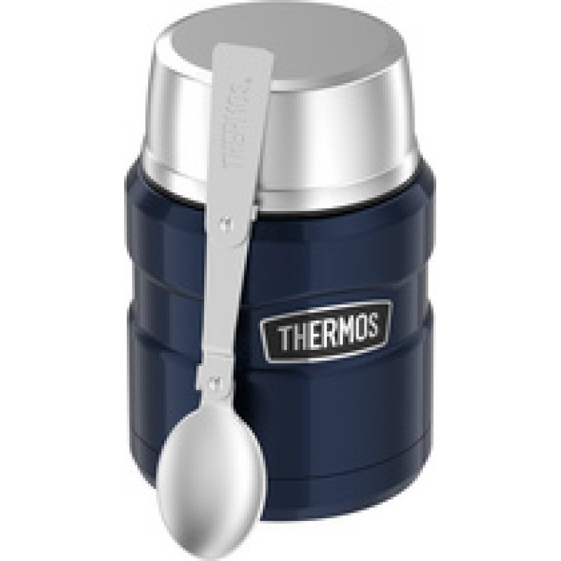 THERMOS Récipient alimentaire STAINLESS KING, 0,47 l, rouge