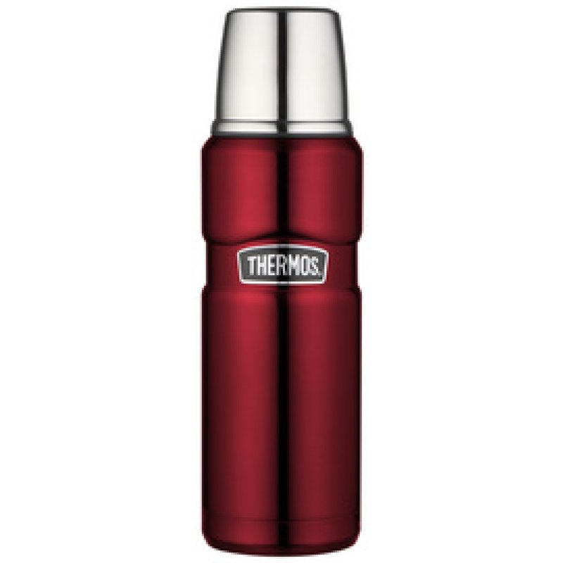 THERMOS Bouteille isotherme STAINLESS KING, 0,47 litre,rouge
