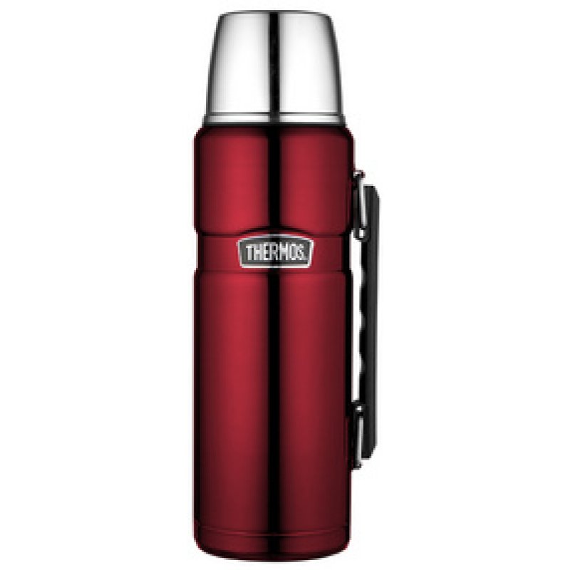 THERMOS Bouteille isotherme STAINLESS KING, 1,2 L, rouge