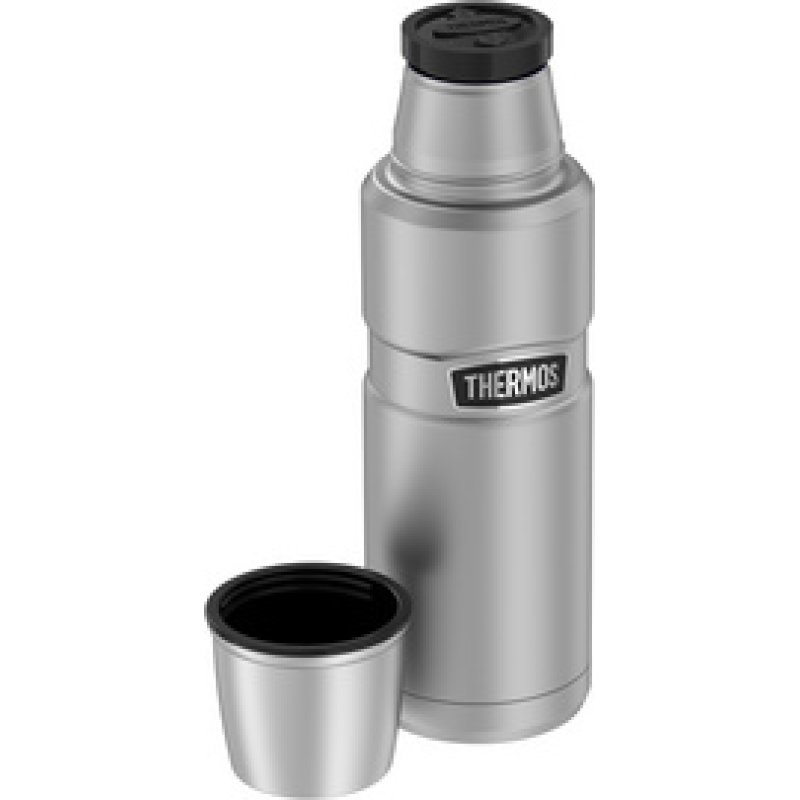 THERMOS Bouteille isotherme STAINLESS KING, 0,47 litre, bleu