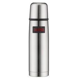 THERMOS Bouteille isotherme Light & Compact, argent, 0,5L