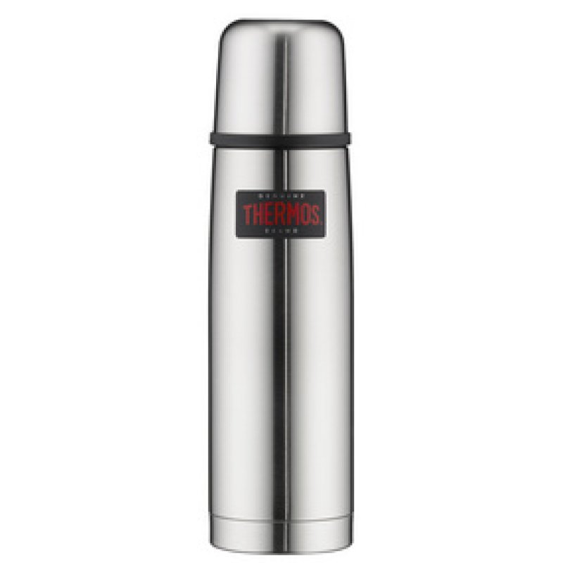 THERMOS Bouteille isotherme Light & Compact, argent, 0,5L