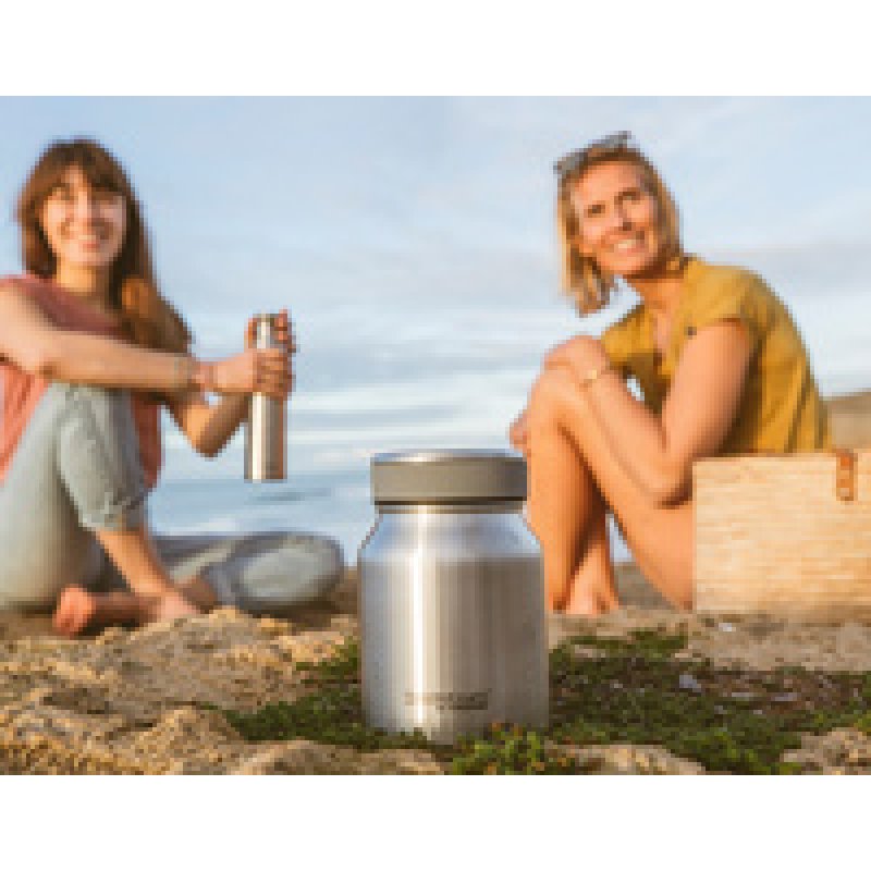 THERMOS Récipient alimentaire isotherme TC, 0,5 L, inox