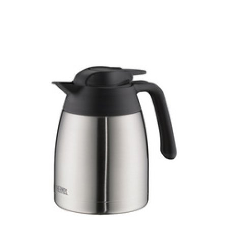 THERMOS Pichet isotherme THV, 1,5 litre, inox / noir