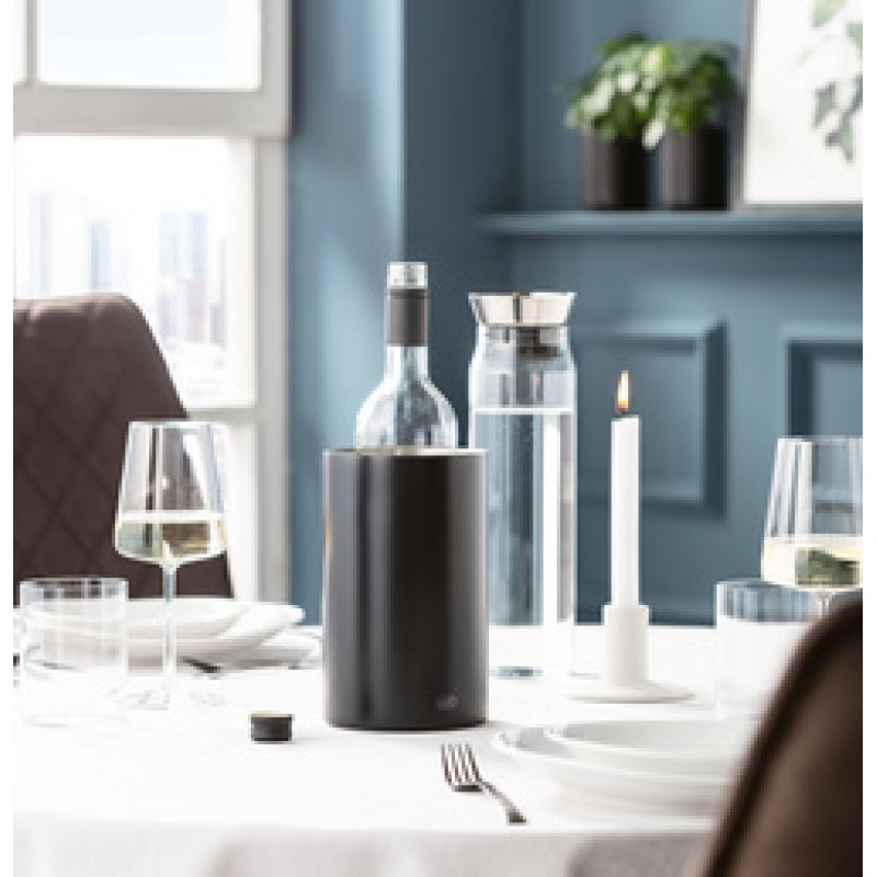 alfi Rafraîchisseur de bouteille VINO, acier inox brillant