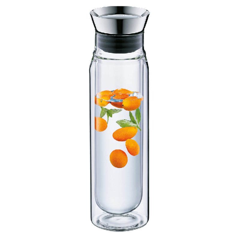 alfi Carafe en verre FLOWMOTION, à double paroi, 0,75 litre