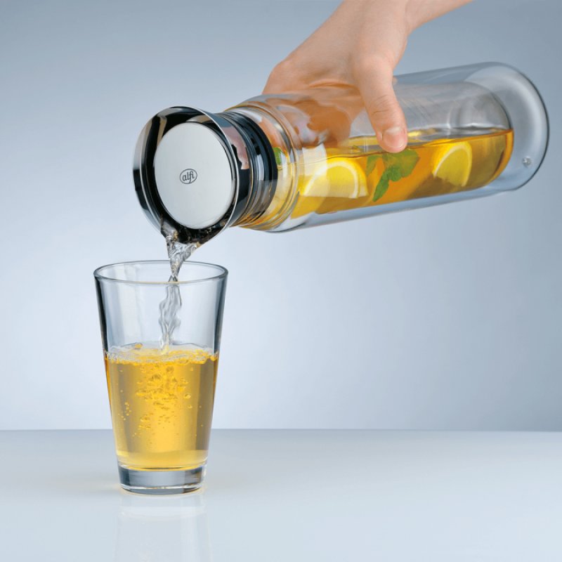 alfi Carafe en verre FLOWMOTION, à double paroi, 0,75 litre