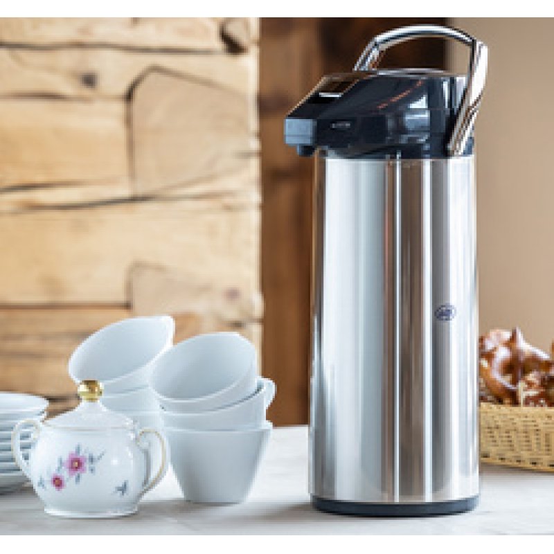 alfi Pichet isotherme à pompe, 2,2 litres, inox