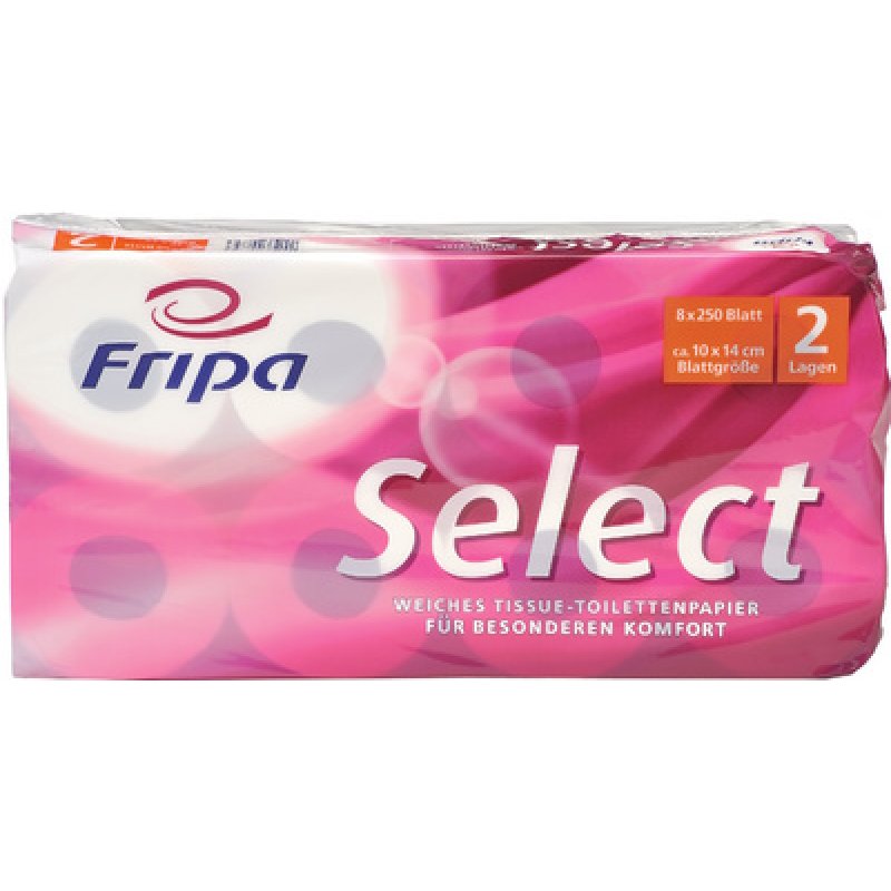 Fripa Papier toilette Select, 4 couches, extra blanc
