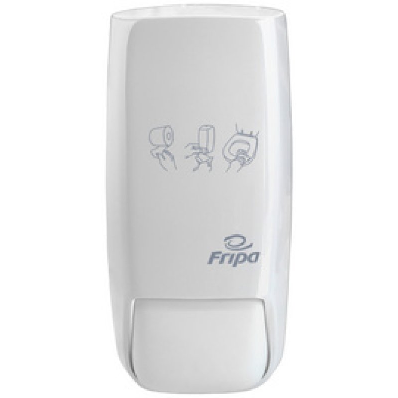 Fripa Distributeur désinfectant siège WC, plastique, blanc