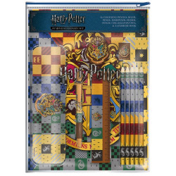 HARRY POTTER - Bumper Stationary Set - House Crest