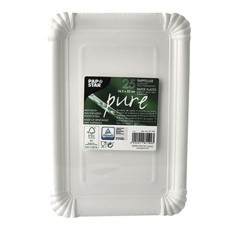 Papstar 81199 disposable dish Plate