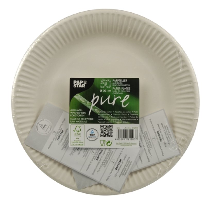 Papstar 81203 disposable dish Plate