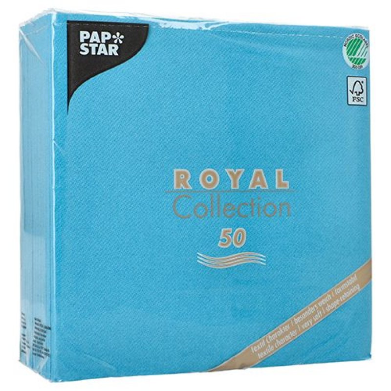 Papstar 81748 paper napkins Tissue paper Turquoise 50 pc(s)