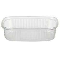 Papstar 82045 boite de stockage de nourriture jetable Plastique Transparent