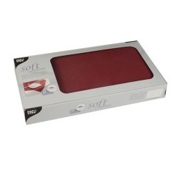 STARPAK Surnappe "soft selection", bordeaux