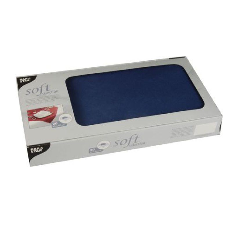 Papstar 82330 nappe jetable Carré Polypropylène (PP) Bleu