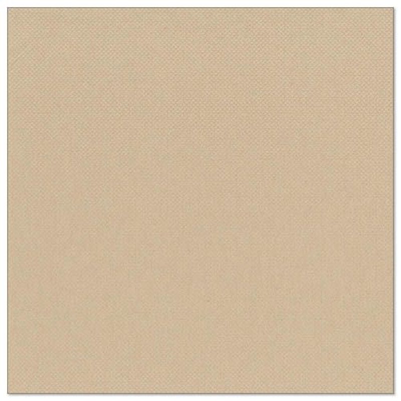 Papstar 82360 serviette et serviette de table en papier Mouchoir en papier Sable 50 pièce(s)