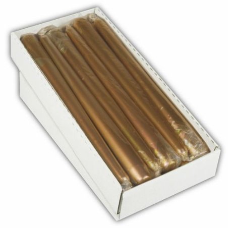STARPAK Bougie de chandelier, 22 mm, or