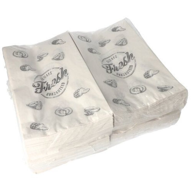 PAPSTAR Sachet boucherie, grand, blanc