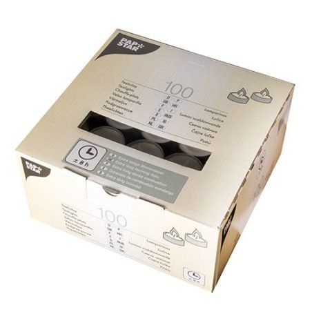 Papstar 82674 wax candle Cylinder White 100 pc(s)