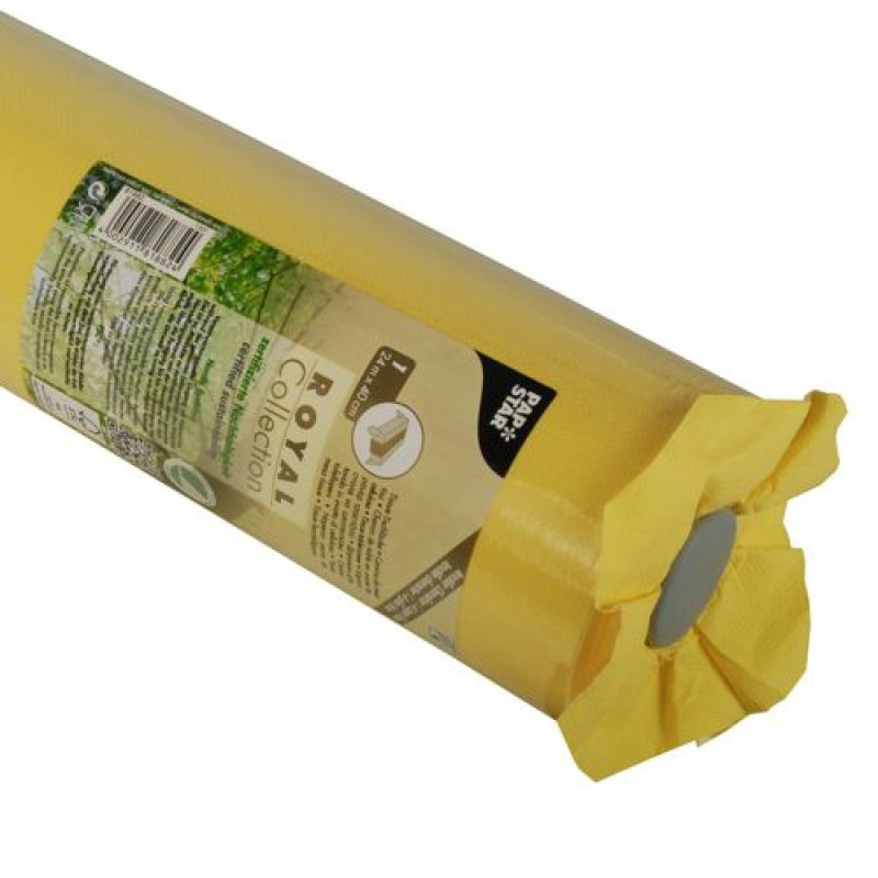 PAPSTAR Chemin de table "ROYAL Collection", jaune