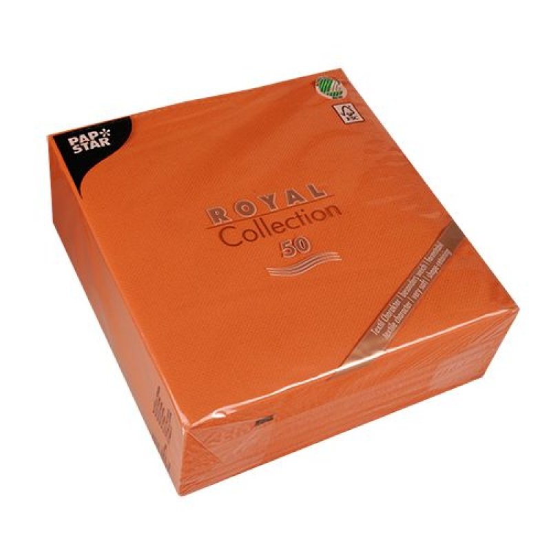 PAPSTAR Serviette "ROYAL Collection", nectarine