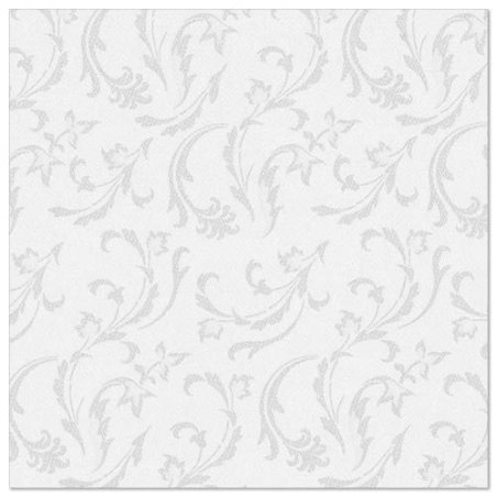 PAPSTAR Serviette "ROYAL Collection Damascato", blanc