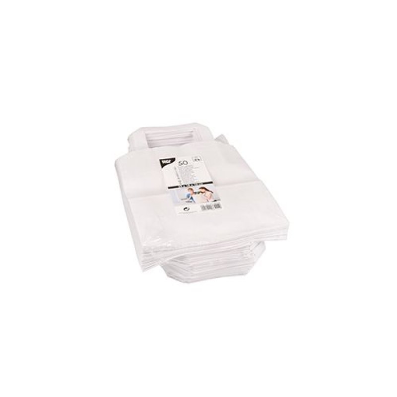PAPSTAR Sac en papier, 180 x 100 x 220 mm, blanc