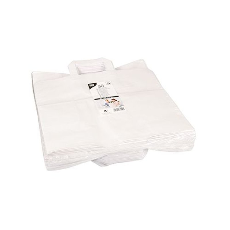 PAPSTAR Sac en papier, 320 x 170 x 270 mm, blanc