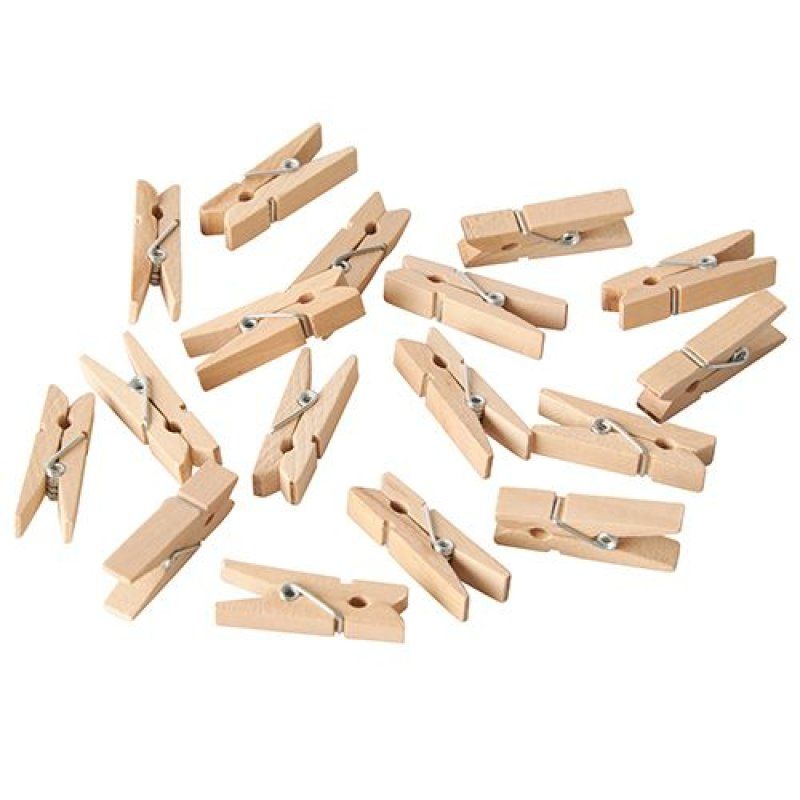 Papstar 86807 clothespins 100 pc(s) Wood