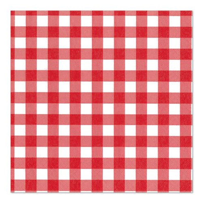 Papstar 87102 paper napkins Tissue paper Red, White 100 pc(s)