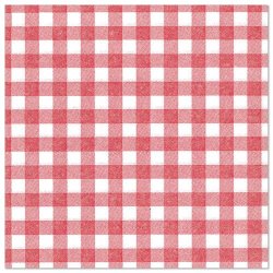Papstar 87103 paper napkins Tissue paper Red, White 50 pc(s)